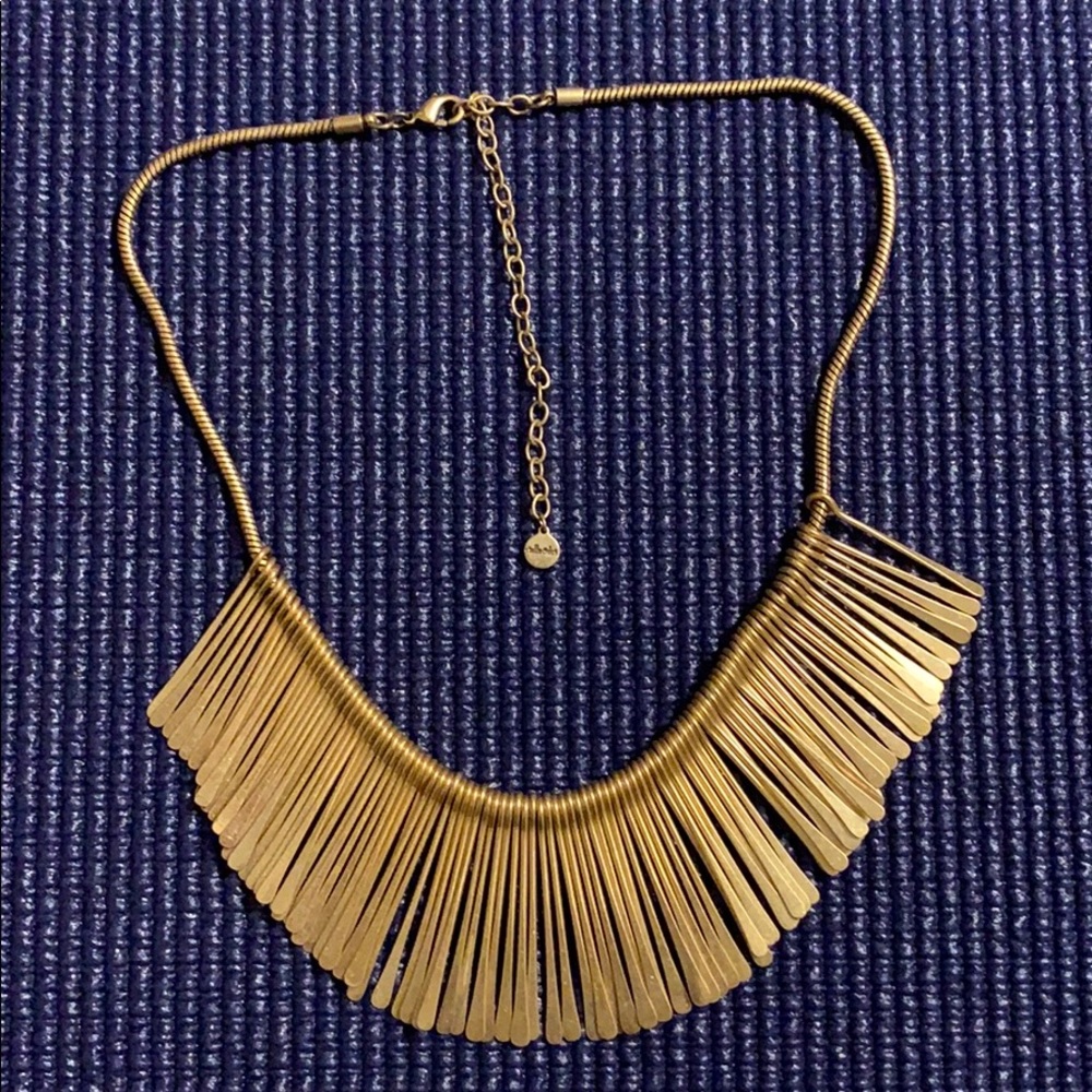 Stella & Dot Essential Fringe Necklace in Gold